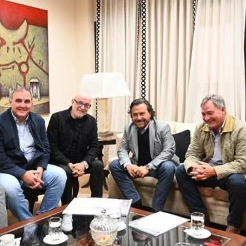 Gustavo Sáenz y Juan Carlos Baglietto: Se construirá en San Lorenzo un moderno centro cultural