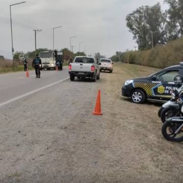 La Policía Vial controló más de 9 mil vehículos en la provincia