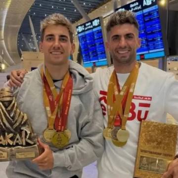 ¿A qué hora llega Luciano Benavides? Salta espera al campeón del Dakar