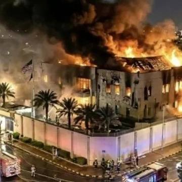 Sin tregua: Irán ataca la Embajada de los EEUU en Arabia Saudita y la guerra es total