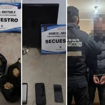 Desbaratan banda de narcomenudeo en un inquilinato de Santa Ana