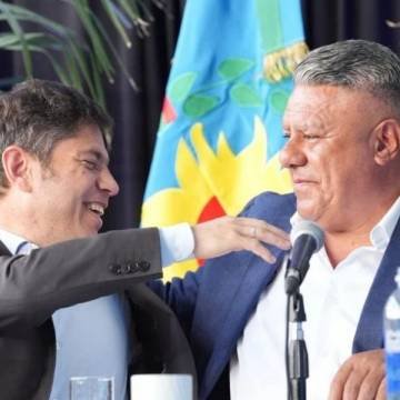 Chiqui refuerza su alianza con Kicillof y anuncia que el estadio de La Plata es 