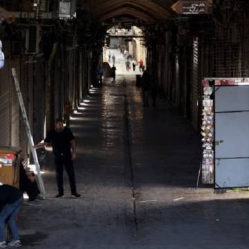 Fuerte operativo policial en las calles de Teherán