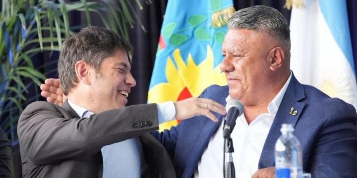 Chiqui refuerza su alianza con Kicillof y anuncia que el estadio de La Plata es 