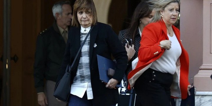 Patricia decidió diferenciarse de la corrupción de los Milei 