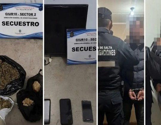 Desbaratan banda de narcomenudeo en un inquilinato de Santa Ana