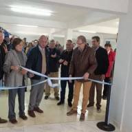 Camacho participó en la inauguración de la tercera etapa de la ampliación del edificio municipal de Las Lajitas