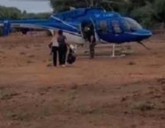 Evacuaron en helicóptero a una directora de escuela rural tras ser mordida por un murciélago