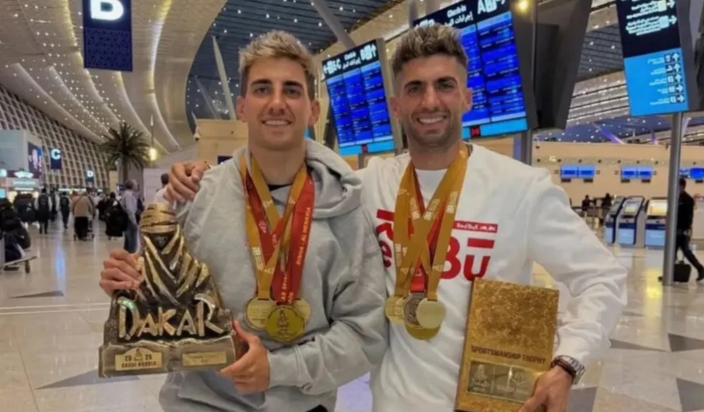 ¿A qué hora llega Luciano Benavides? Salta espera al campeón del Dakar