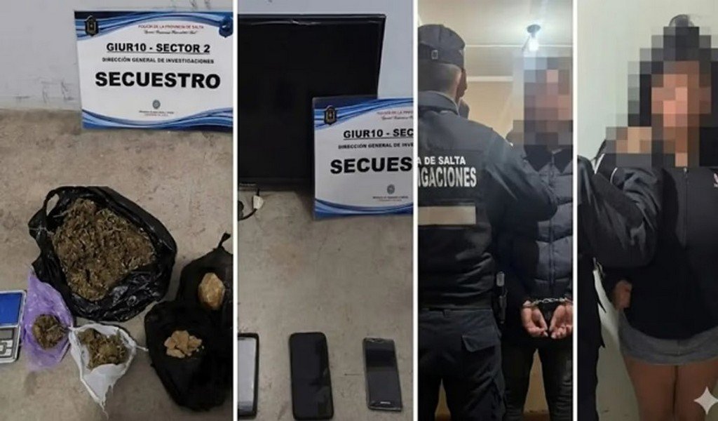 Desbaratan banda de narcomenudeo en un inquilinato de Santa Ana